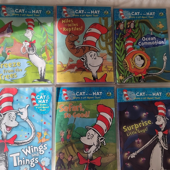 Various The Cat in the Hat  knows about that videos DVD format - Picture 1 of 9